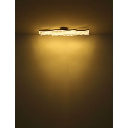 Globo - LED plafondlamp LED/35W/230V 3200K 18x108 cm mat chroom