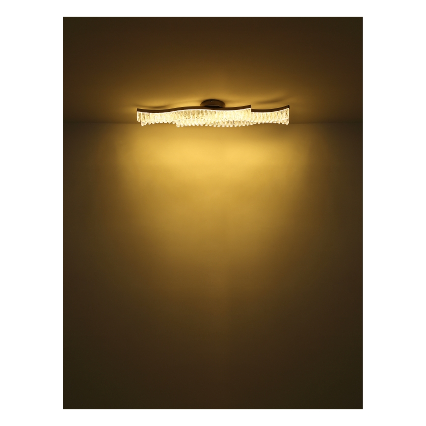 Globo - LED plafondlamp LED/35W/230V 3200K 18x108 cm mat chroom