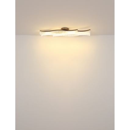 Globo - LED plafondlamp LED/35W/230V 3200K 18x108 cm mat chroom