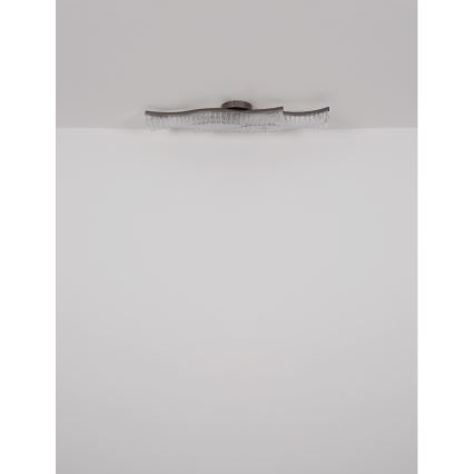 Globo - LED plafondlamp LED/35W/230V 3200K 18x108 cm mat chroom
