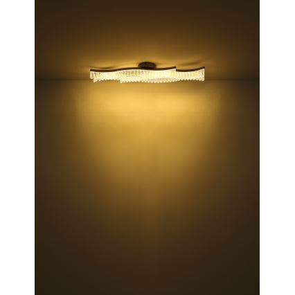 Globo - LED plafondlamp LED/35W/230V 3200K 18x108 cm goud