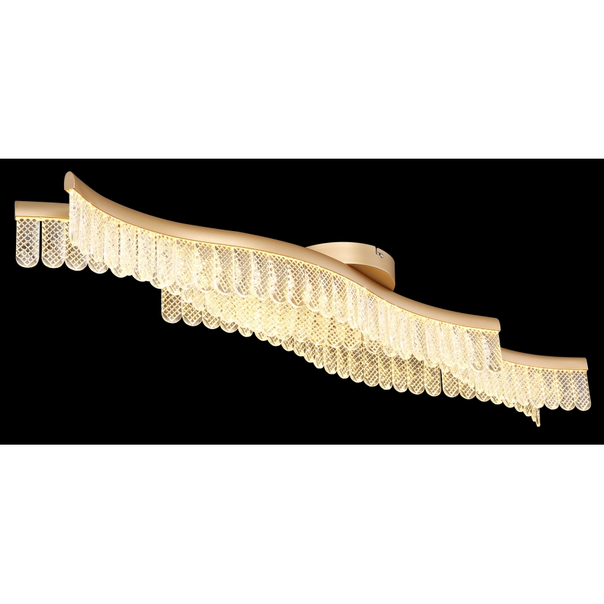 Globo - LED plafondlamp LED/35W/230V 3200K 18x108 cm goud