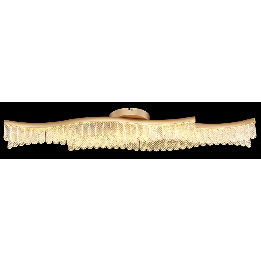 Globo - LED plafondlamp LED/35W/230V 3200K 18x108 cm goud