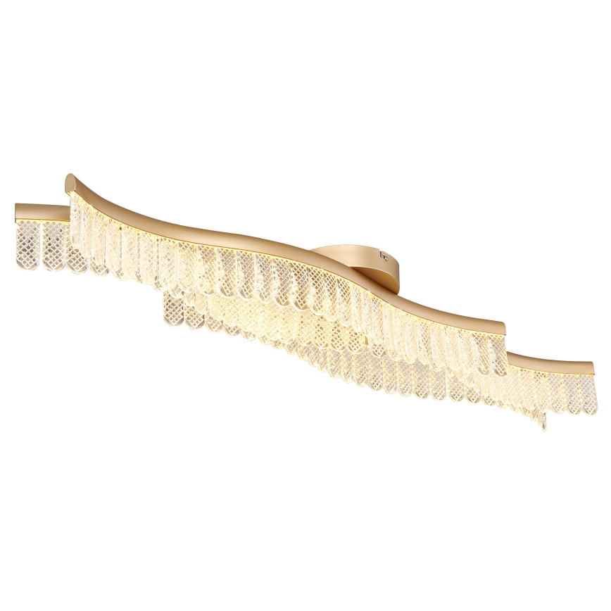 Globo - LED plafondlamp LED/35W/230V 3200K 18x108 cm goud