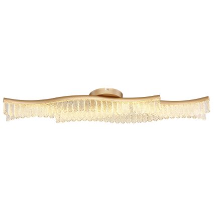 Globo - LED plafondlamp LED/35W/230V 3200K 18x108 cm goud