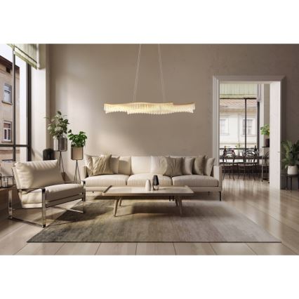 Globo - LED Hanglamp aan een koord LED/35W/230V 3200K goud