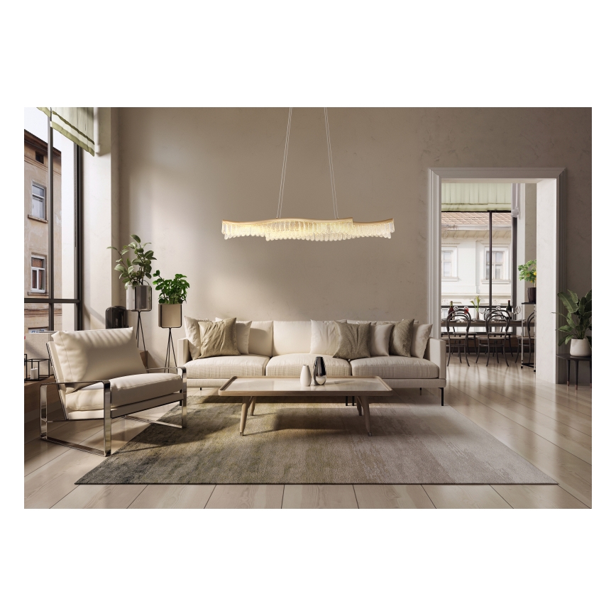Globo - LED Hanglamp aan een koord LED/35W/230V 3200K goud