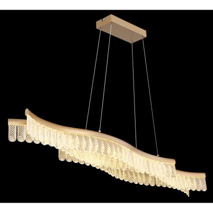 Globo - LED Hanglamp aan een koord LED/35W/230V 3200K goud