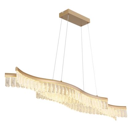 Globo - LED Hanglamp aan een koord LED/35W/230V 3200K goud