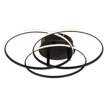 Globo - LED plafondlamp LED/40W/230V 4000K diameter 45,6 cm zwart