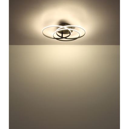 Globo - LED plafondlamp LED/40W/230V 4000K diameter 45,6 cm zwart