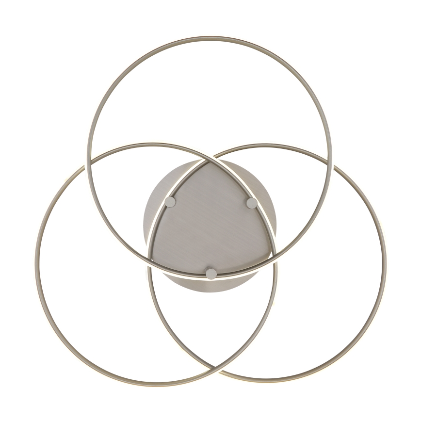Globo - LED plafondlamp LED/40W/230V 4000K diameter 45,6 cm mat chroom