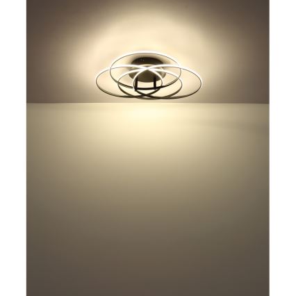 Globo - LED plafondlamp LED/55W/230V 4000K diameter 51,5 cm zwart