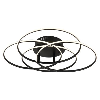 Globo - LED plafondlamp LED/55W/230V 4000K diameter 51,5 cm zwart