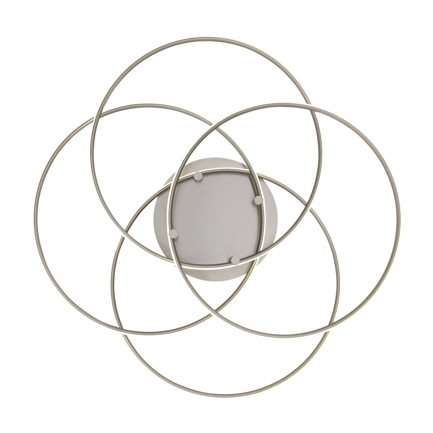 Globo - LED plafondlamp LED/55W/230V 4000K diameter 51,5 cm mat chroom