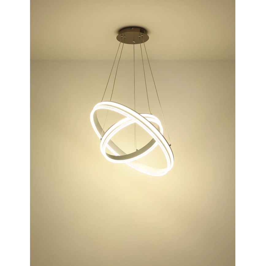 Globo - LED dimbare hanglamp aan kabel LED/60W/230V 2700-6000K + afstandsbediening