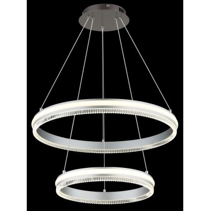 Globo - LED dimbare hanglamp aan kabel LED/60W/230V 2700-6000K + afstandsbediening