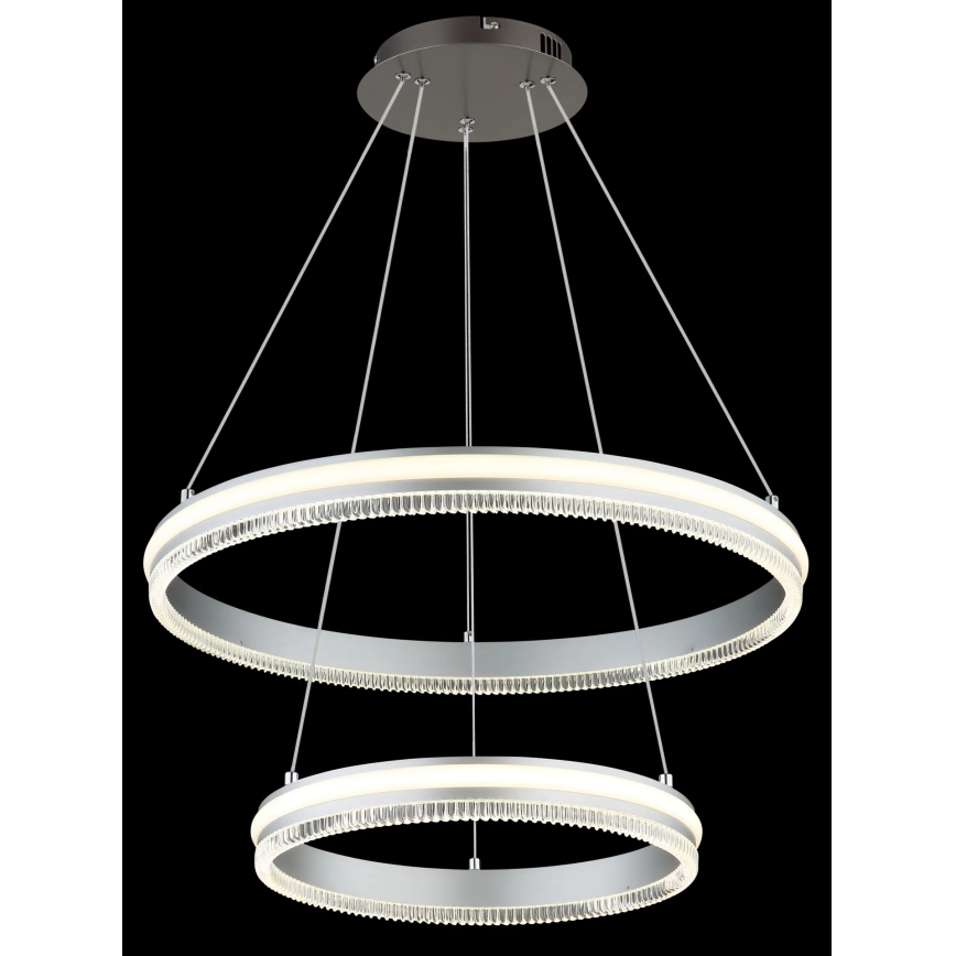 Globo - LED dimbare hanglamp aan kabel LED/60W/230V 2700-6000K + afstandsbediening