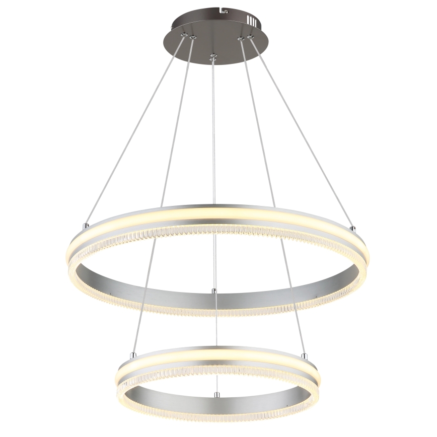 Globo - LED dimbare hanglamp aan kabel LED/60W/230V 2700-6000K + afstandsbediening