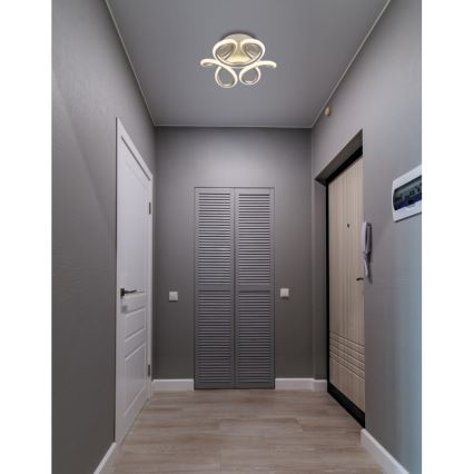 Globo - LED plafondlamp LED/24W/230V 2700/4000/6000K diameter 26 cm mat chroom
