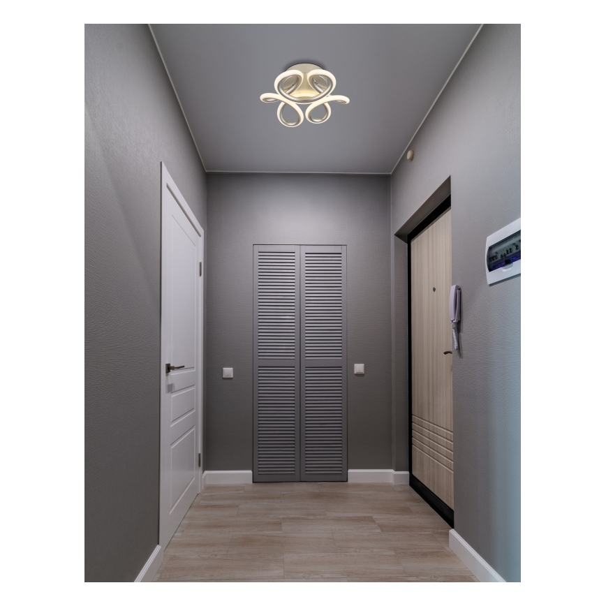 Globo - LED plafondlamp LED/24W/230V 2700/4000/6000K diameter 26 cm mat chroom