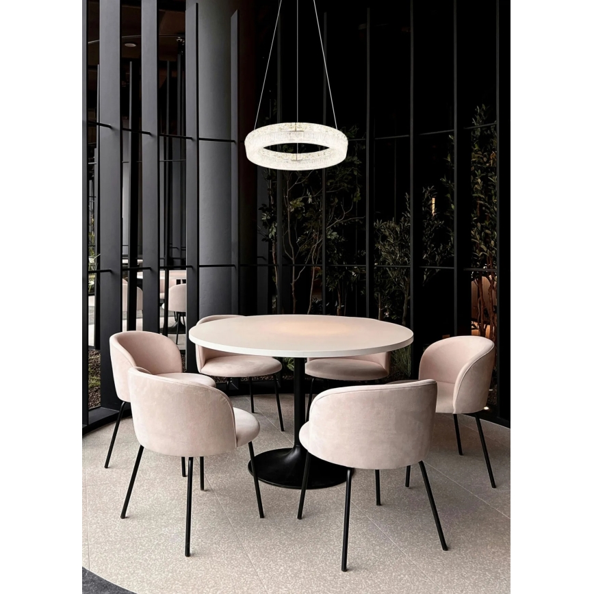 Globo - LED-dimbare hanglamp aan kabel LED/24W/230V 2700-6000K helder + afstandsbediening