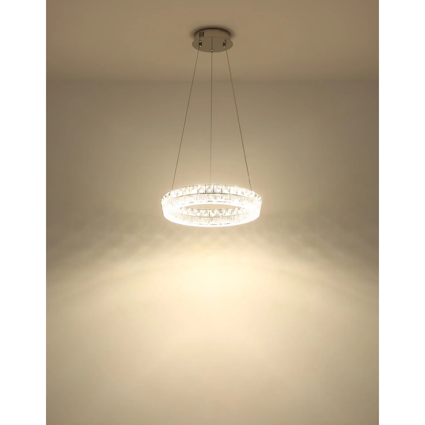 Globo - LED-dimbare hanglamp aan kabel LED/24W/230V 2700-6000K helder + afstandsbediening