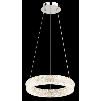 Globo - LED-dimbare hanglamp aan kabel LED/24W/230V 2700-6000K helder + afstandsbediening
