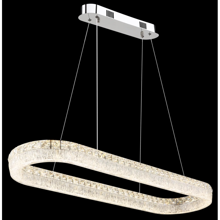 Globo - LED-dimbare hanglamp aan kabel LED/40W/230V 2700-6000K helder + inclusief afstandsbediening