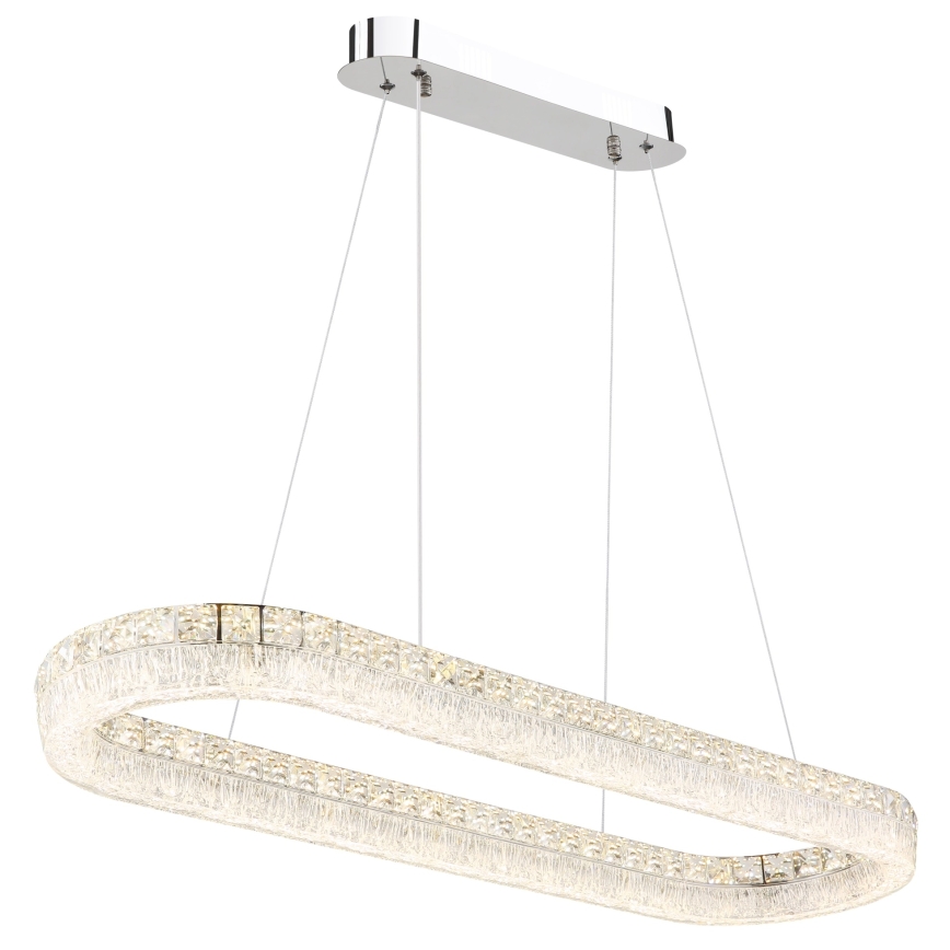 Globo - LED-dimbare hanglamp aan kabel LED/40W/230V 2700-6000K helder + inclusief afstandsbediening