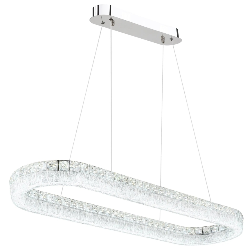 Globo - LED-dimbare hanglamp aan kabel LED/40W/230V 2700-6000K helder + inclusief afstandsbediening