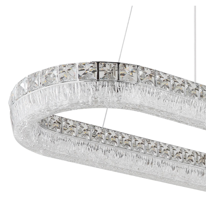 Globo - LED-dimbare hanglamp aan kabel LED/40W/230V 2700-6000K helder + inclusief afstandsbediening