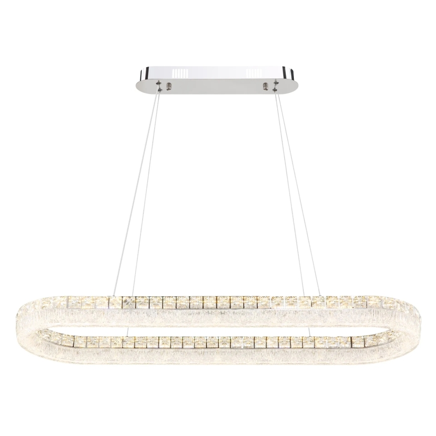 Globo - LED-dimbare hanglamp aan kabel LED/40W/230V 2700-6000K helder + inclusief afstandsbediening