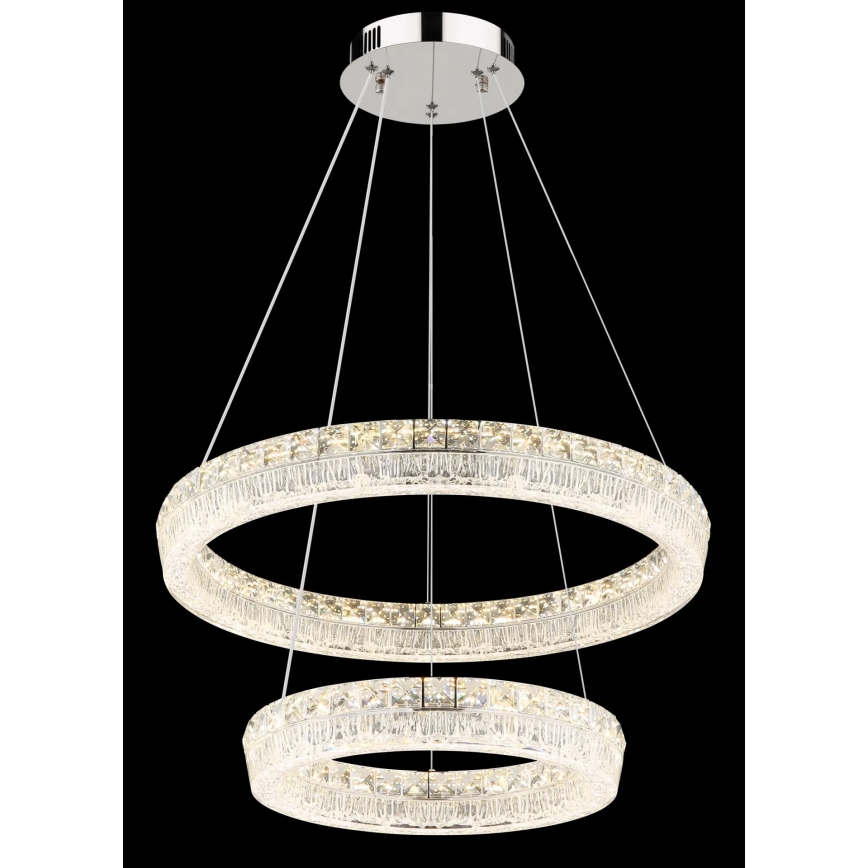 Globo - LED dimbare hanglamp aan kabel LED/60W/230V 2700-6000K helder + afstandsbediening