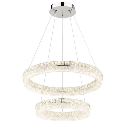 Globo - LED dimbare hanglamp aan kabel LED/60W/230V 2700-6000K helder + afstandsbediening
