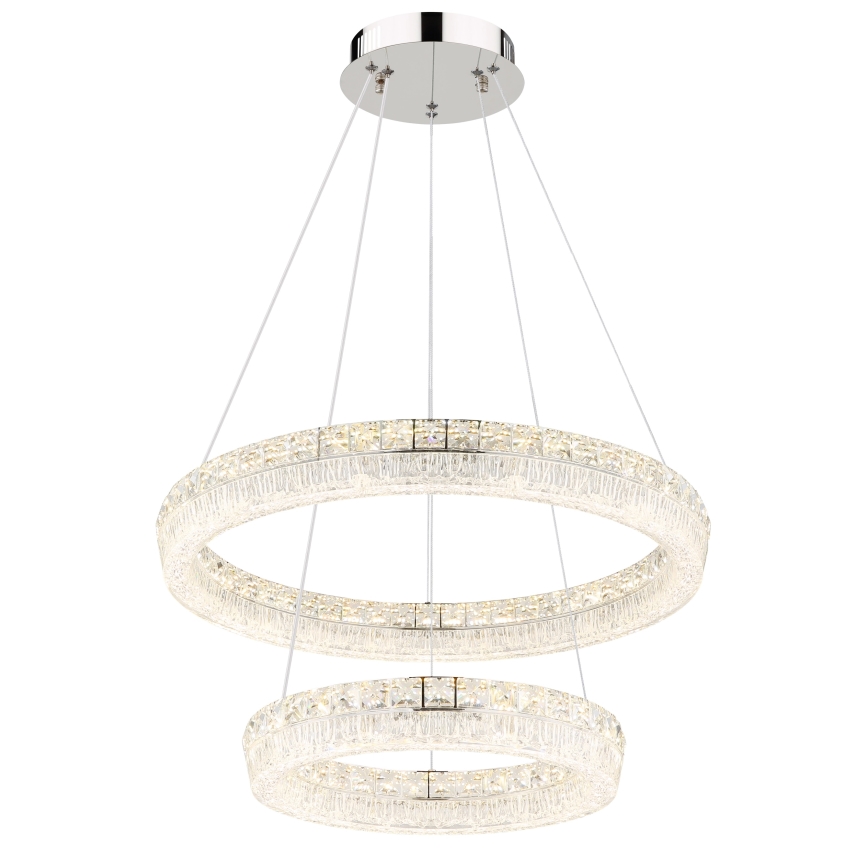 Globo - LED dimbare hanglamp aan kabel LED/60W/230V 2700-6000K helder + afstandsbediening