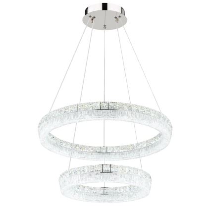 Globo - LED dimbare hanglamp aan kabel LED/60W/230V 2700-6000K helder + afstandsbediening