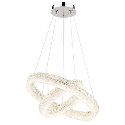 Globo - LED dimbare hanglamp aan kabel LED/60W/230V 2700-6000K helder + afstandsbediening