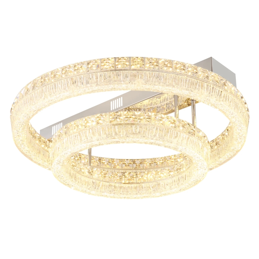 Globo - Dimbare LED-plafondlamp LED/60W/230V 2700-6000K transparant + afstandsbediening