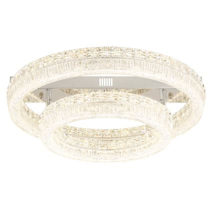 Globo - Dimbare LED-plafondlamp LED/60W/230V 2700-6000K transparant + afstandsbediening