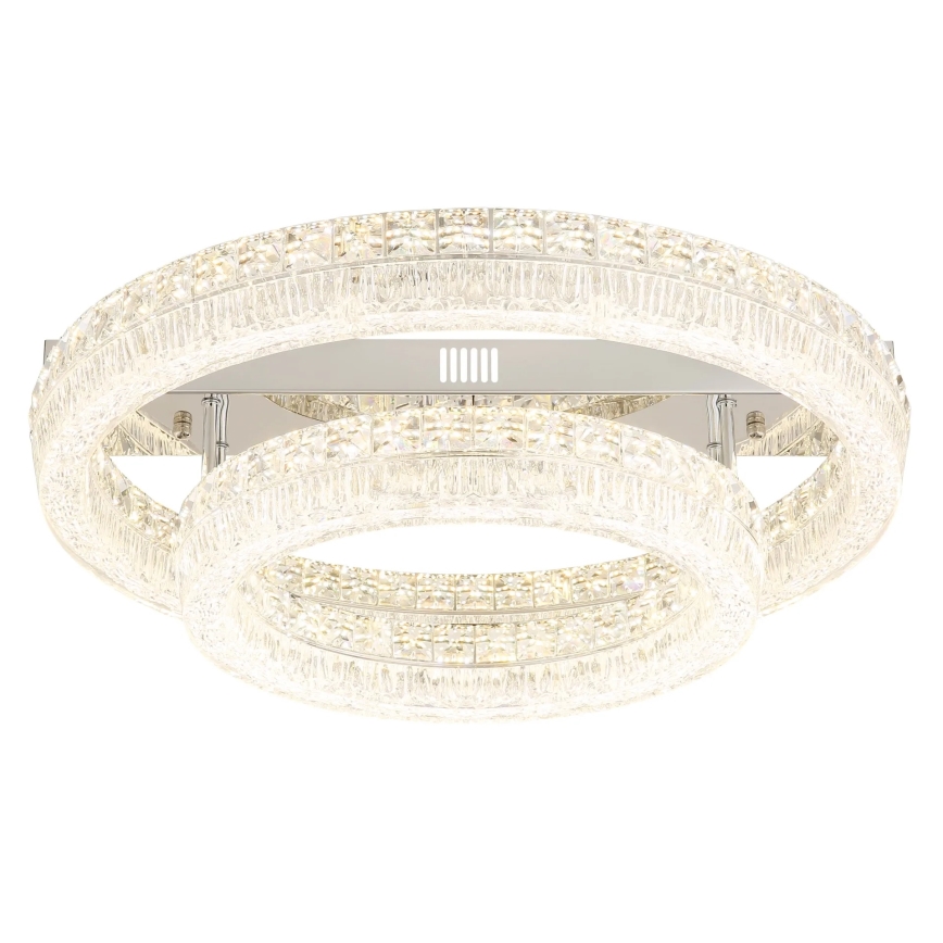 Globo - Dimbare LED-plafondlamp LED/60W/230V 2700-6000K transparant + afstandsbediening