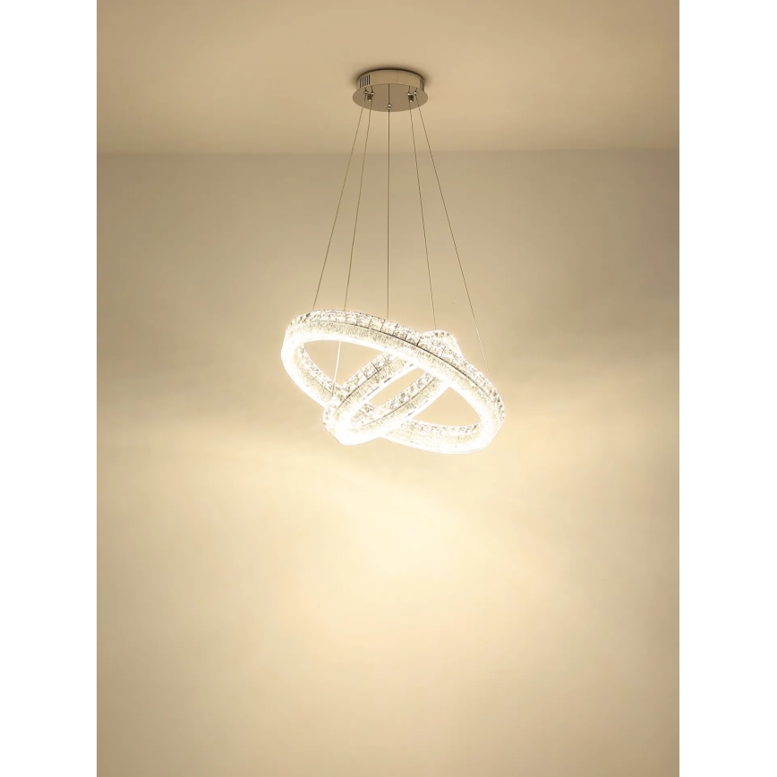 Globo - Dimbare LED-hanglamp aan kabel LED/72W/230V 2700-6000K helder + afstandsbediening
