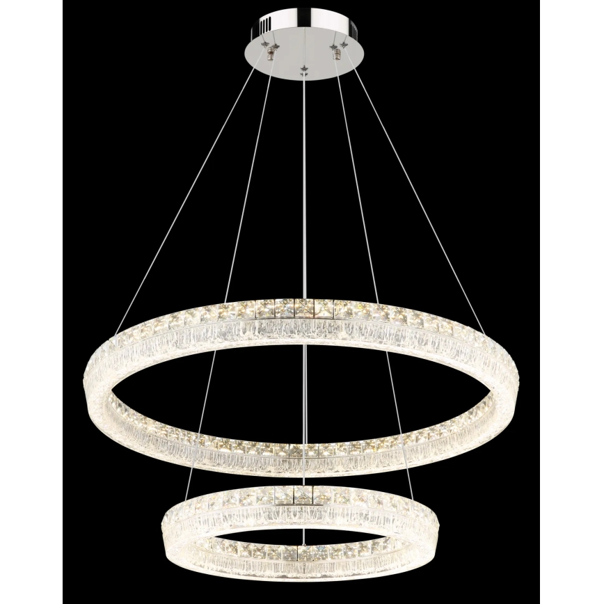 Globo - Dimbare LED-hanglamp aan kabel LED/72W/230V 2700-6000K helder + afstandsbediening