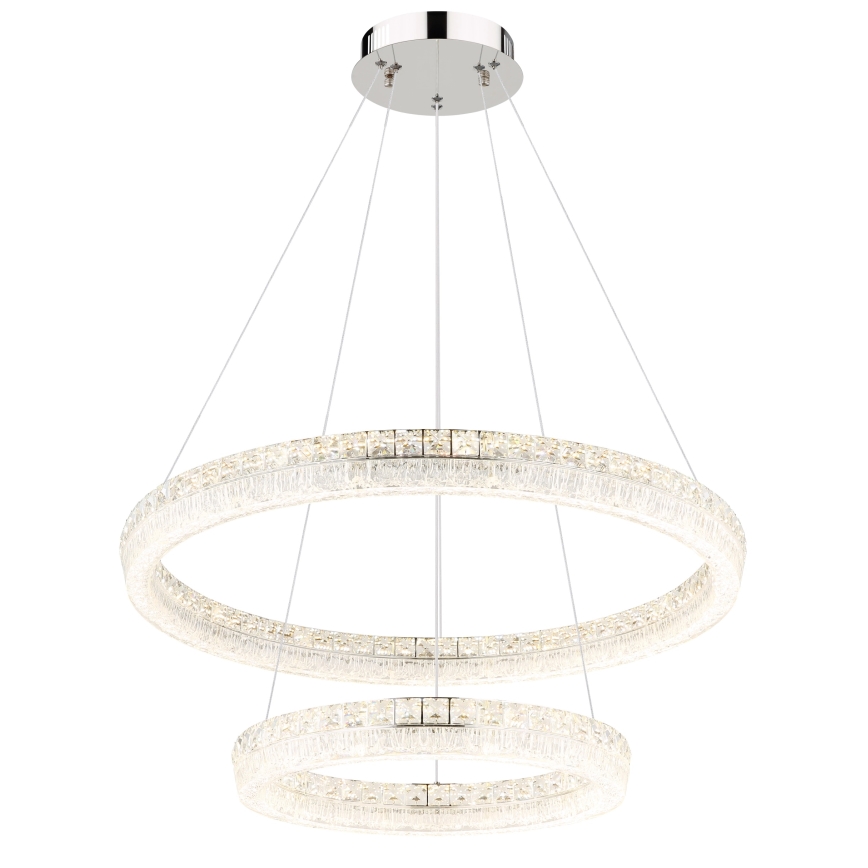 Globo - Dimbare LED-hanglamp aan kabel LED/72W/230V 2700-6000K helder + afstandsbediening