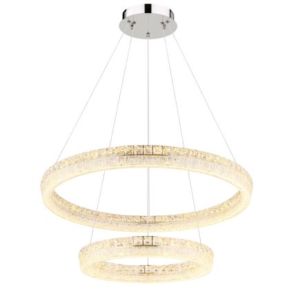 Globo - Dimbare LED-hanglamp aan kabel LED/72W/230V 2700-6000K helder + afstandsbediening