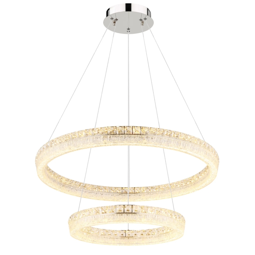 Globo - Dimbare LED-hanglamp aan kabel LED/72W/230V 2700-6000K helder + afstandsbediening