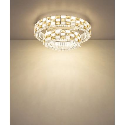 Globo - LED dimbare plafondlamp LED/55W/230V 2700-6000K Ø 61 cm + afstandsbediening