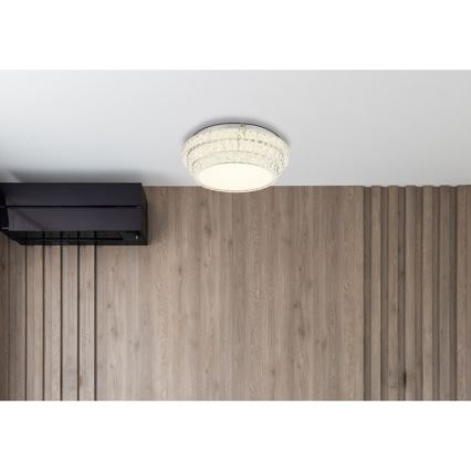 Globo - Dimbare LED plafondlamp LED/48W/230V 2700-6000K diameter 50 cm wit + afstandsbediening