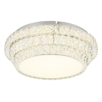 Globo - LED dimbare plafondlamp LED/48W/230V 2700-6000K Ø 50 cm wit + afstandsbediening