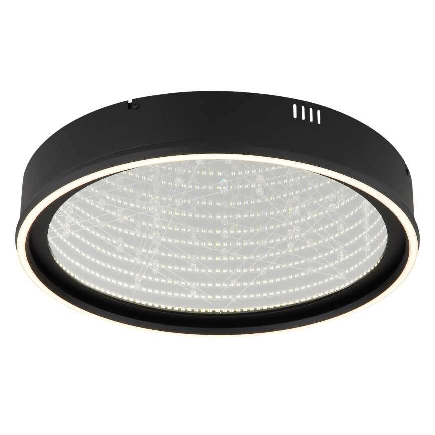 Globo - dimbare LED-plafondlamp LED/40W/230V 2700-6500K Ø 51,5 cm zwart + afstandsbediening